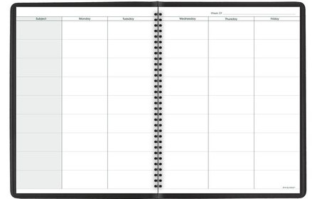 Undated Teacher Planner